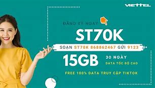 Gói Mạng 4G Viettel Free Tiktok