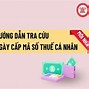 Mst Cty Vinaconex Mã Số Thuế Cá Nhân Là Gì